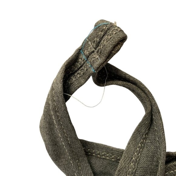 Vintage Gray Wool ? Gantner Mattern Co. Swimsuit Red Stripe - Picture 6 of 9